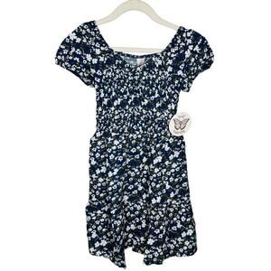 NWT Sweet Butterfly Cap Sleeve Elastic Top Dress Stitch Fix Size 4 S